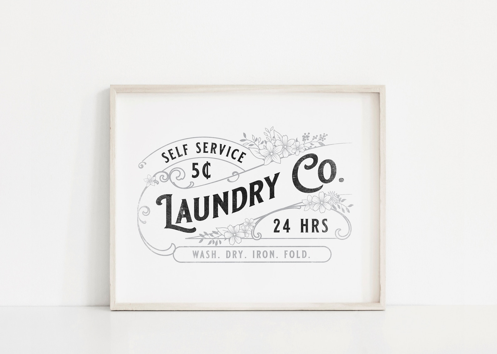 Vintage Laundry Print Printable Art Laundry Wall Decor Etsy