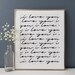Printable Wall Art, I love you Print, Bedroom Decor, Nursery Decor, Calligraphy Print, Love Print, Handwritten Print, Typography Home Decor 