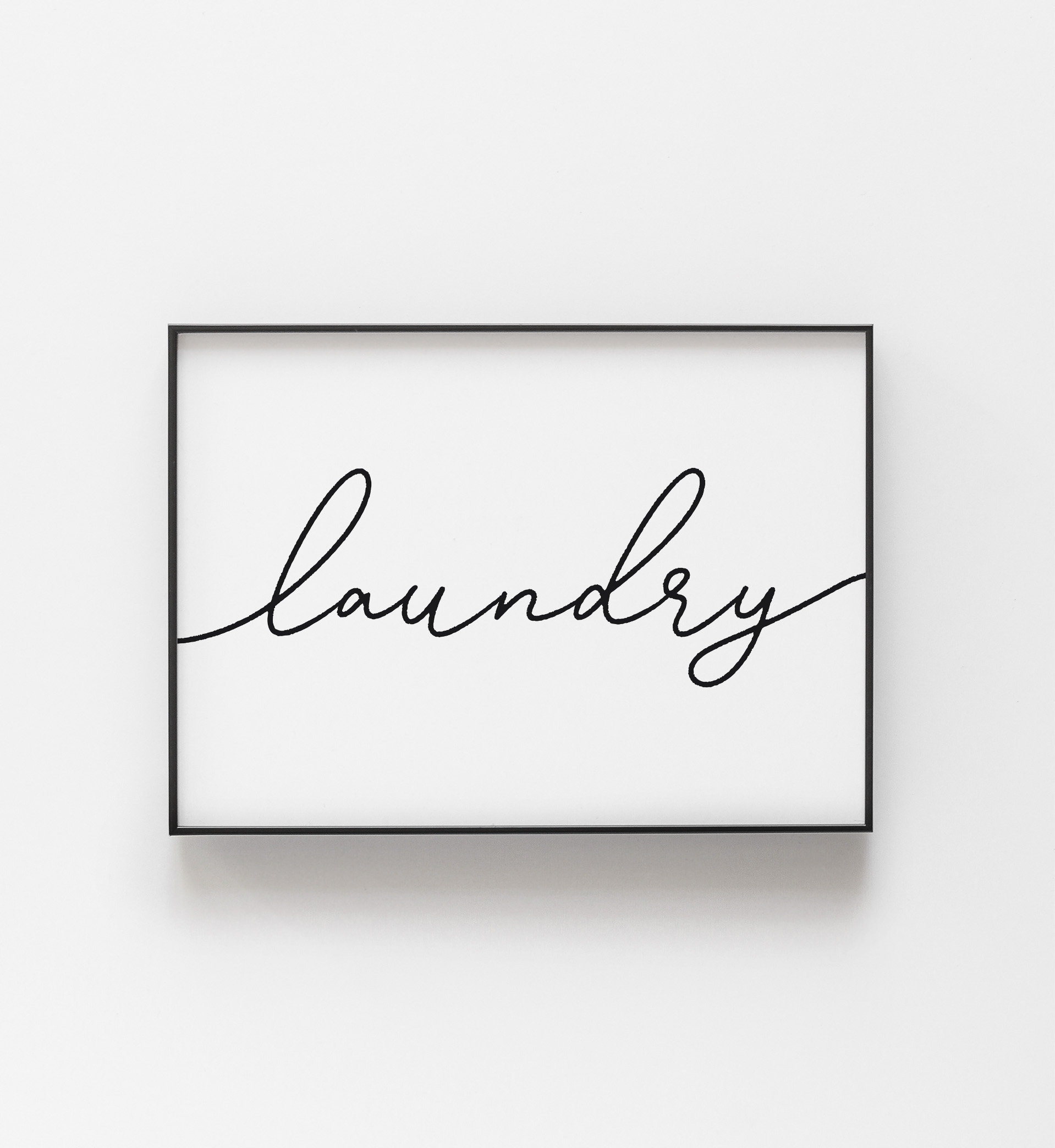 Laundry Print Laundry Sign Laundry Printable Modern Laundry | Etsy