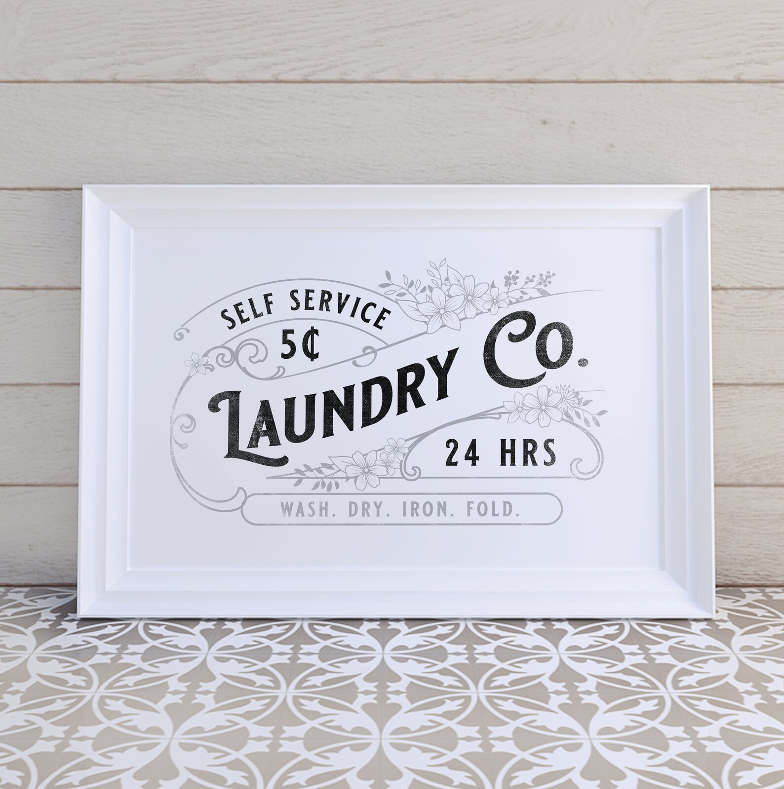 Vintage Laundry Print Printable Art Laundry Wall Decor Etsy