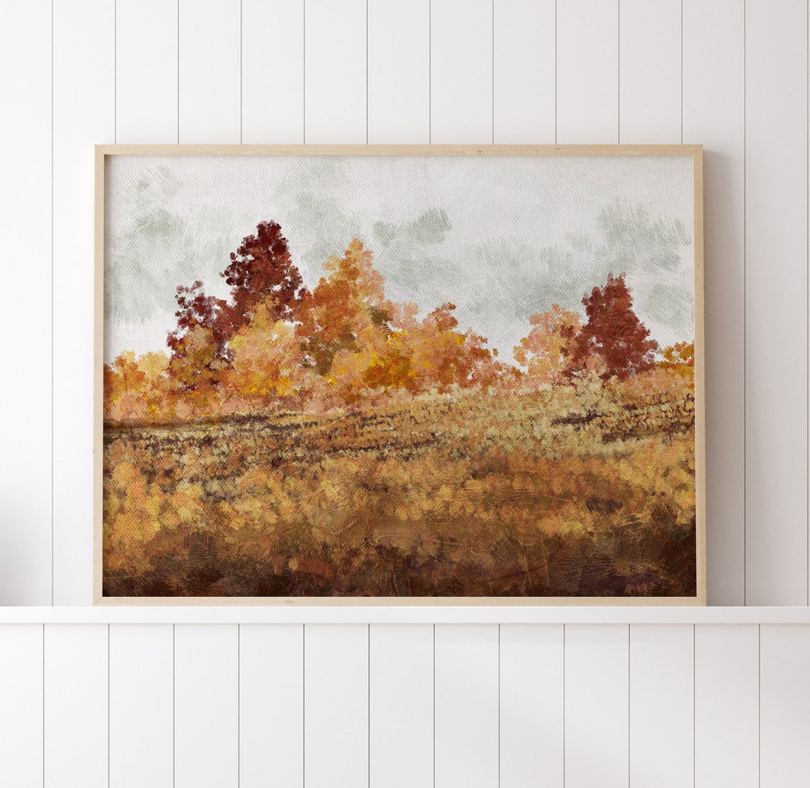 Autumn Landscape Print Fall Landscape Printable Wall Art - Etsy