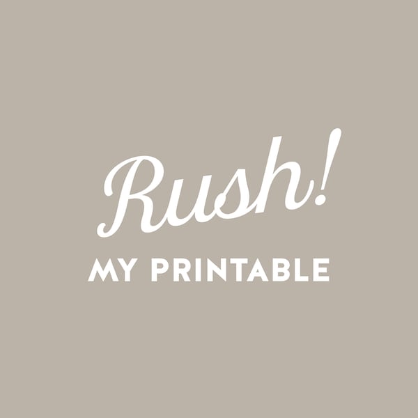 Rush my custom printable, custom print, Personalized custom printable, Last minute git idea, rush custom design, mother's day gift