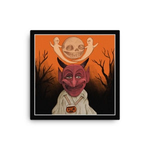 Devil Girl (Canvas Art Print)
