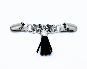 Quaste Cinch Clip, Handgemachte Strickjacke Clip