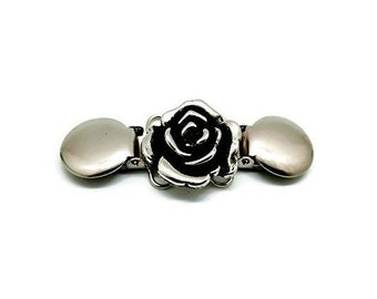 Handgemaakte roze jurk cinch clip - trui vest clip