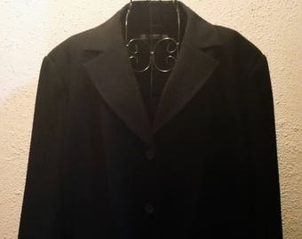 Vintage Black Blazer - Nygard Collection - Great Vintage Condition - US Womens Size 16