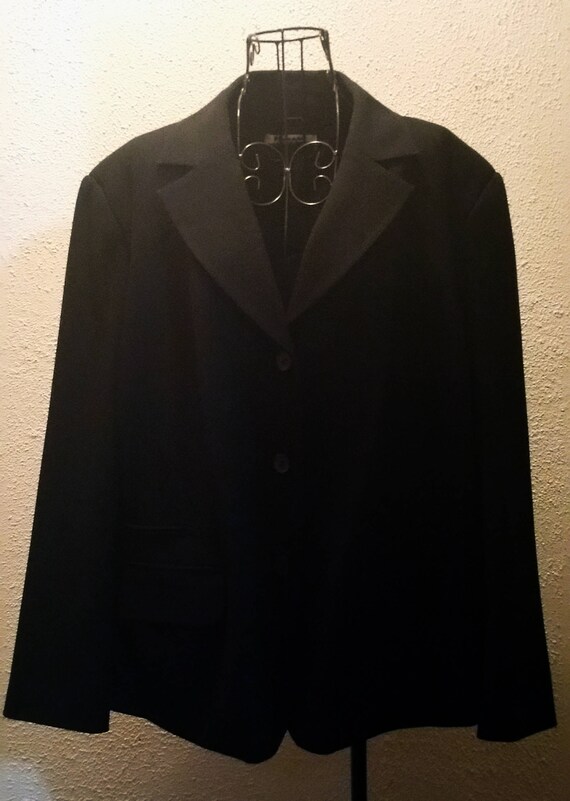vintage black blazer