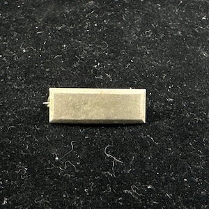 Sterling Silver 1st Lieutenant Rank Bar Pin
