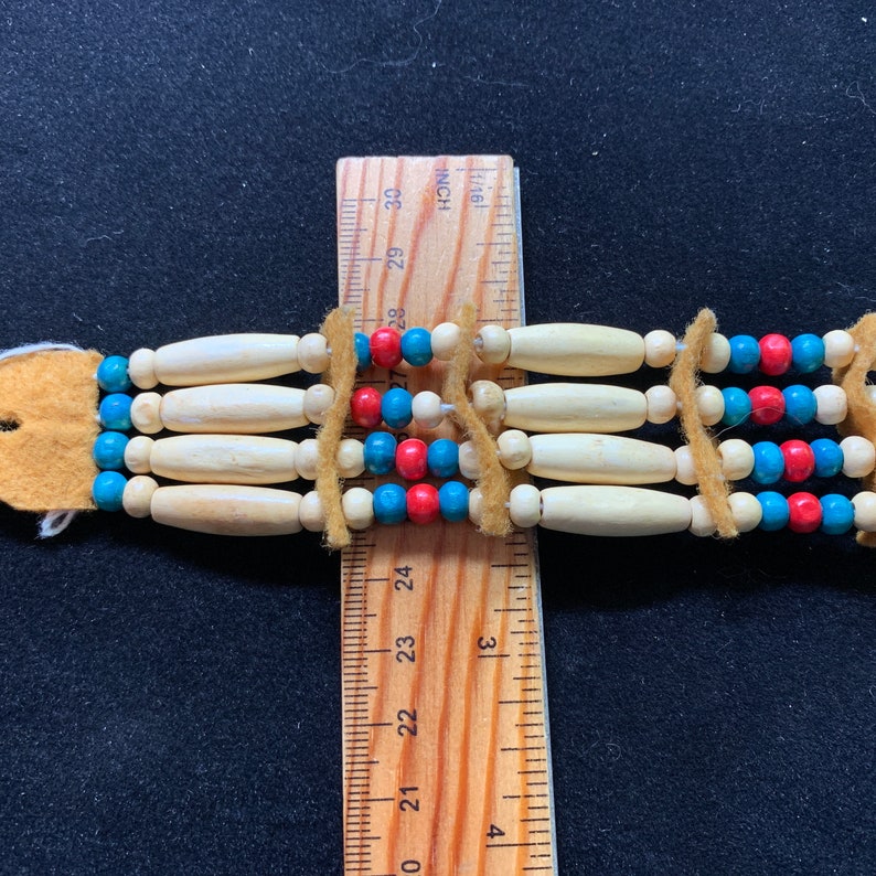 Native American Style Wood Bone Beads Choker for Children | Etsy