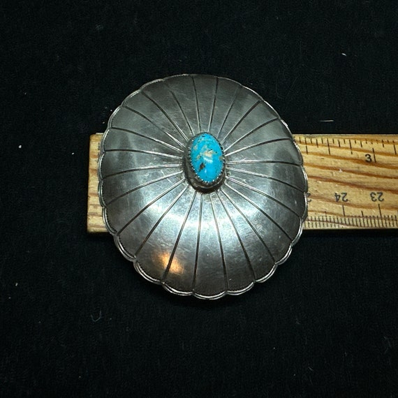 Vintage Old Pawn Navajo Stamped Sterling Silver a… - image 5