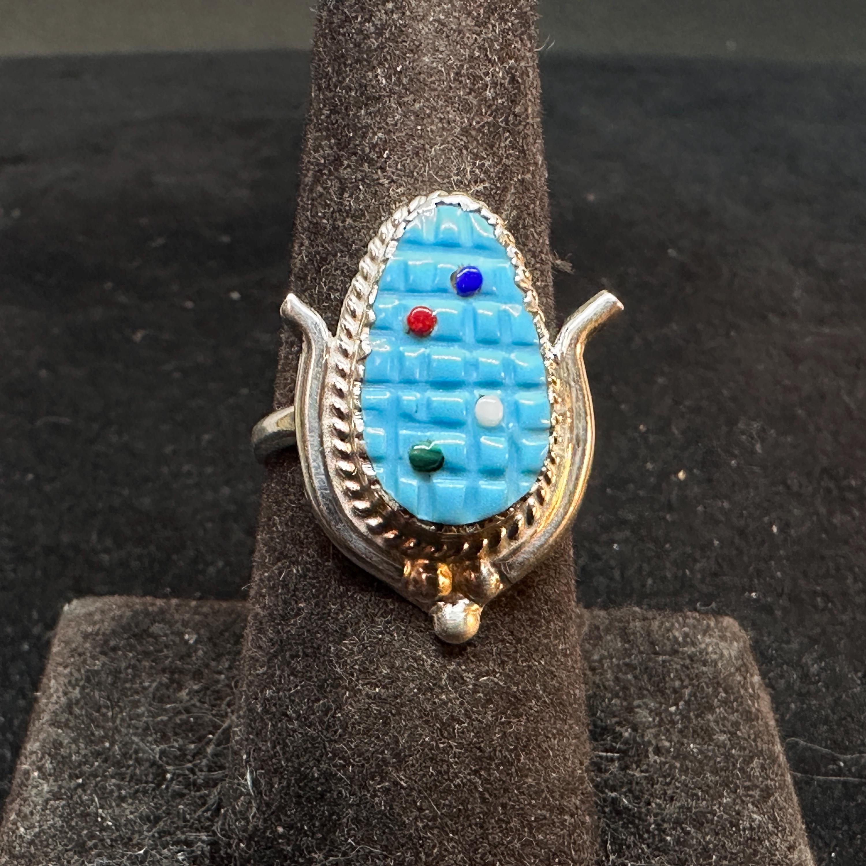 国内外の人気が集結 Hopi 日本 Etsy - corn blue ハンドメイド