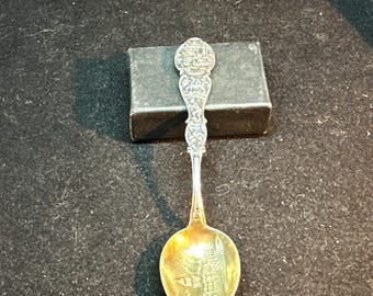 Antique Vtg Navajo Native Sterling Silver Whirling Log Fred Harvey