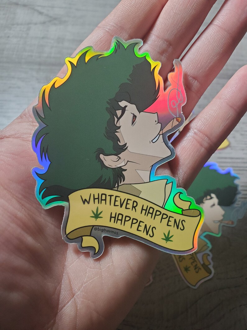Cowboy Bebop Anime sticker Vinyl sticker Weather proof | Etsy