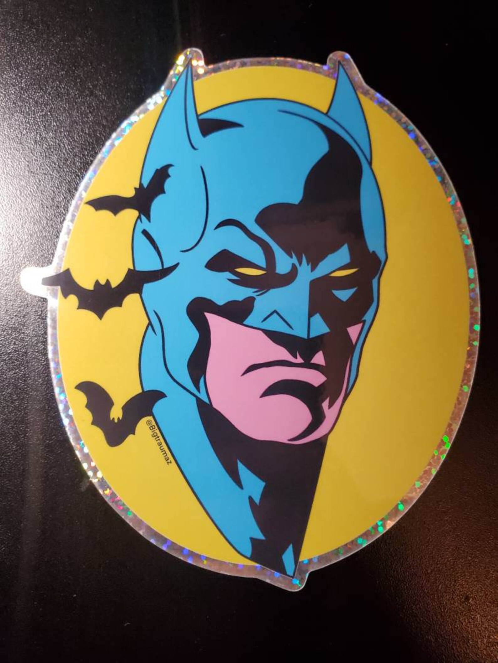 Batman sticker Anime and comics sticker Batman vinyl Etsy