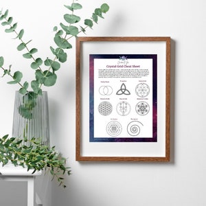 Crystal Grid Cheat Sheet