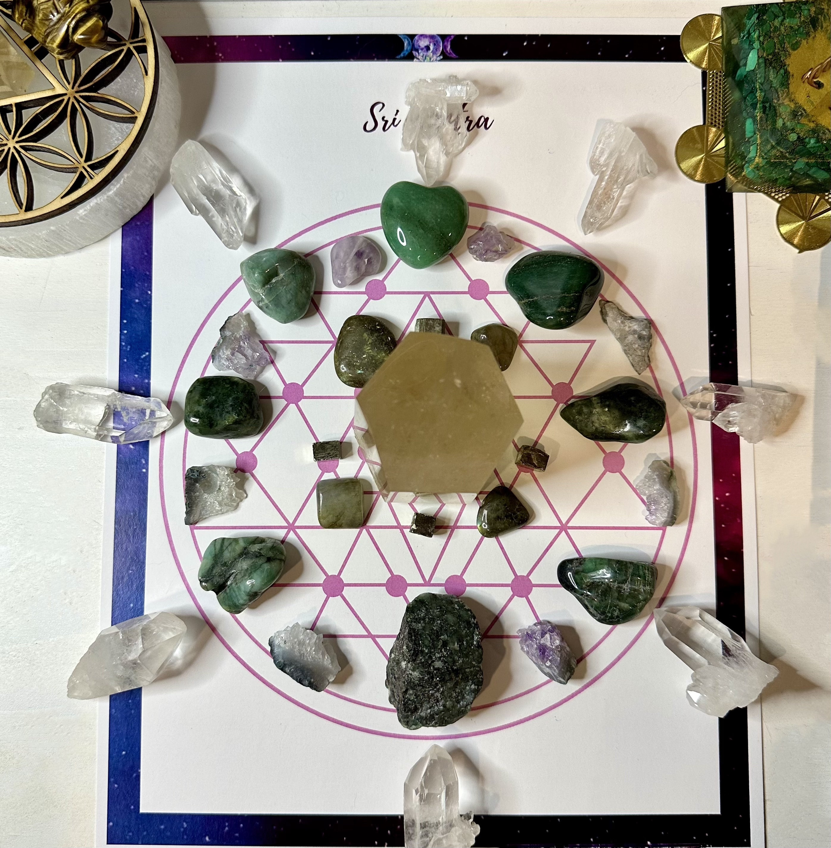 Sacred Geometry Crystal Grids - Etsy