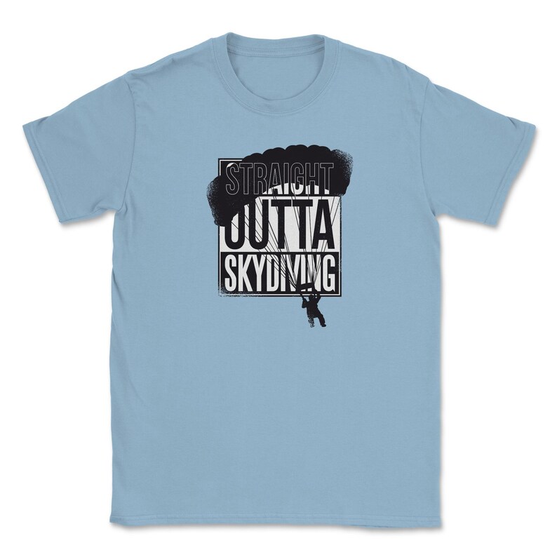 Funny Sports Parachute Straight Outta Skydiving