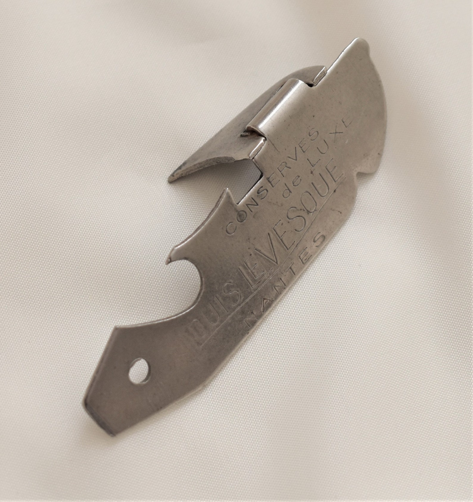 Antique French can opener sardine can opener Louis Levesques Etsy