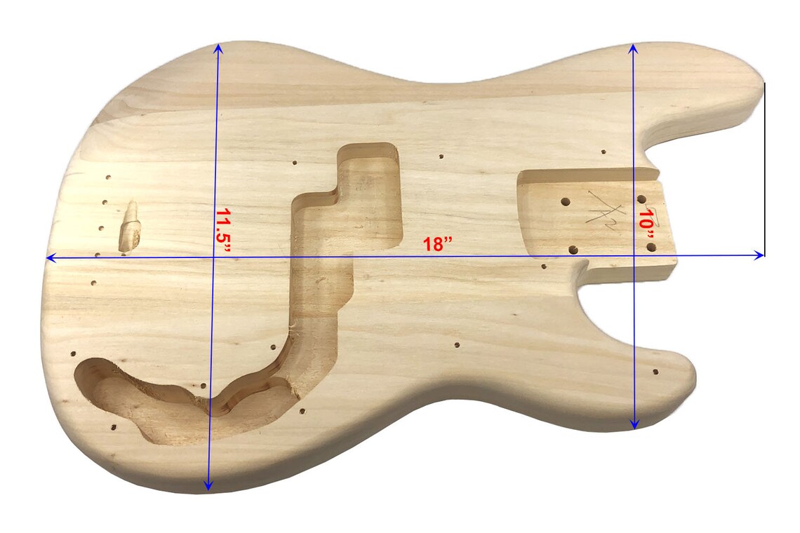 Solo Pbsk10 Diy Short Scale Mini Electric Bass Guitar Kit Etsy Canada