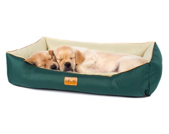 Sofá para perros en color verde botella, cama impermeable para perros, sofá para gatos. Cama para cachorros fácil de limpiar, cama para perros al aire libre, sofá para gatos, nido para gatos