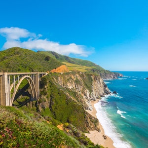 Bixby Bridge on the California Pacific Coast Highway