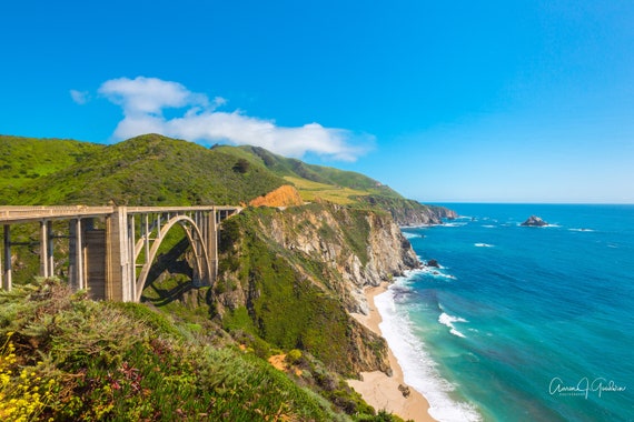 Bixby Bridge on the California Pacific Coast Highway