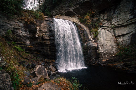 Looking Glass Falls in North Carolina