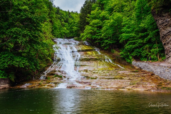 Buttermilk Falls State Park in upstate New York (Various Scenes)