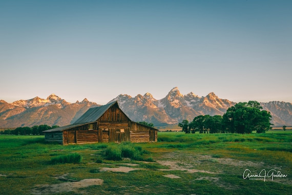 Mormon Row in Grand Teton National Park (Various Styles)