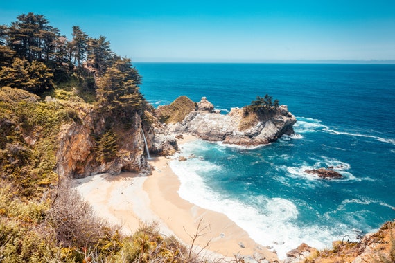 McWay Falls on the Pacific Coast Highway