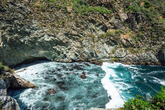 Cave Inlet on the California Pacific Coast Highway