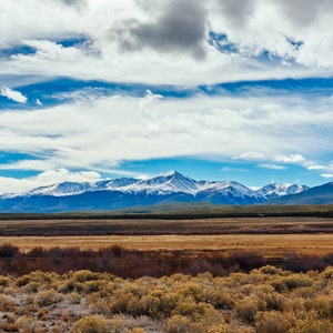 Mount Elbert and Mount Massive in Leadville, Colorado
