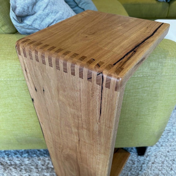 Timber Couch Table with Box Joins- custom made