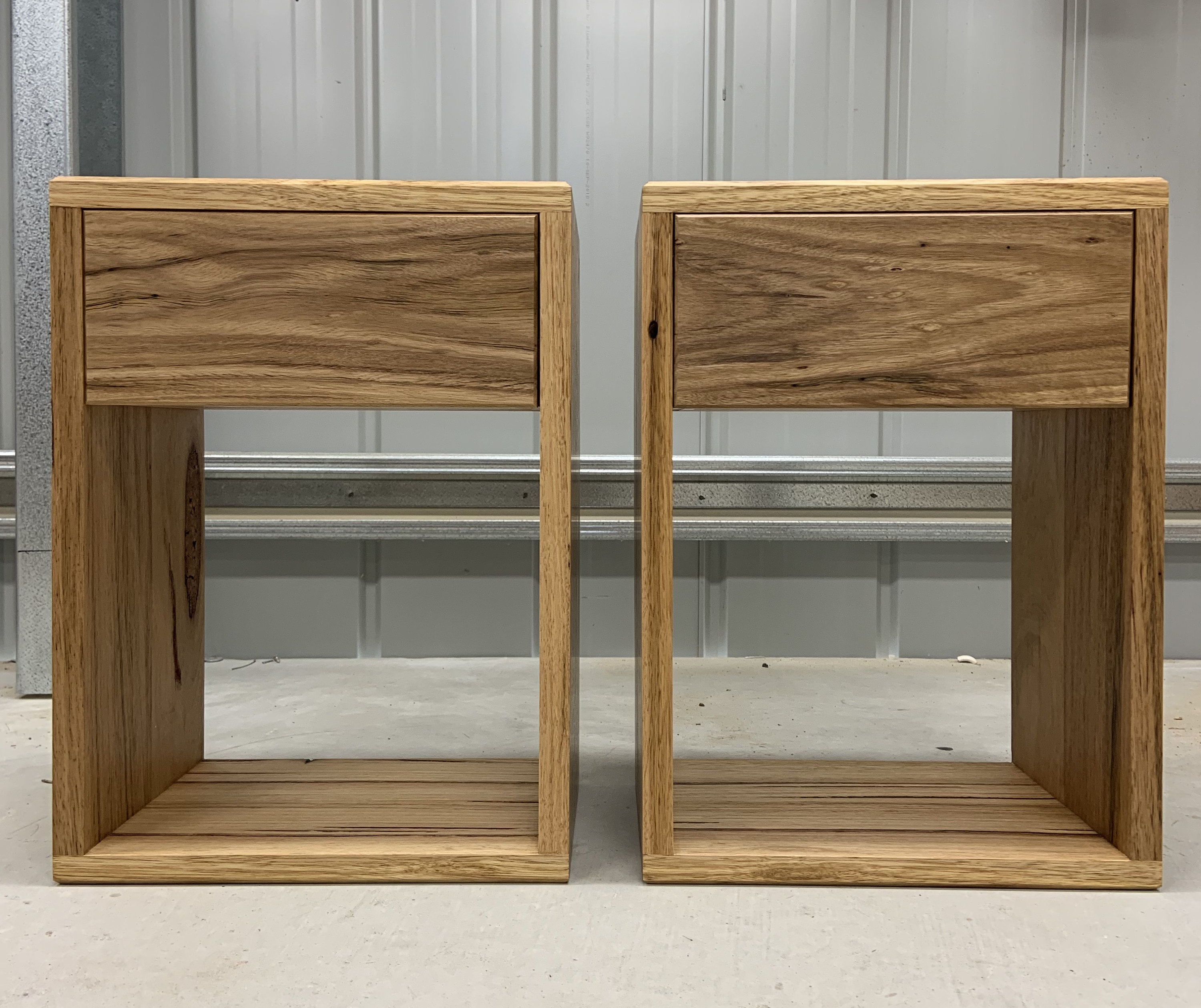 Custom Made Timber Bedside Tables Made to Order Contact