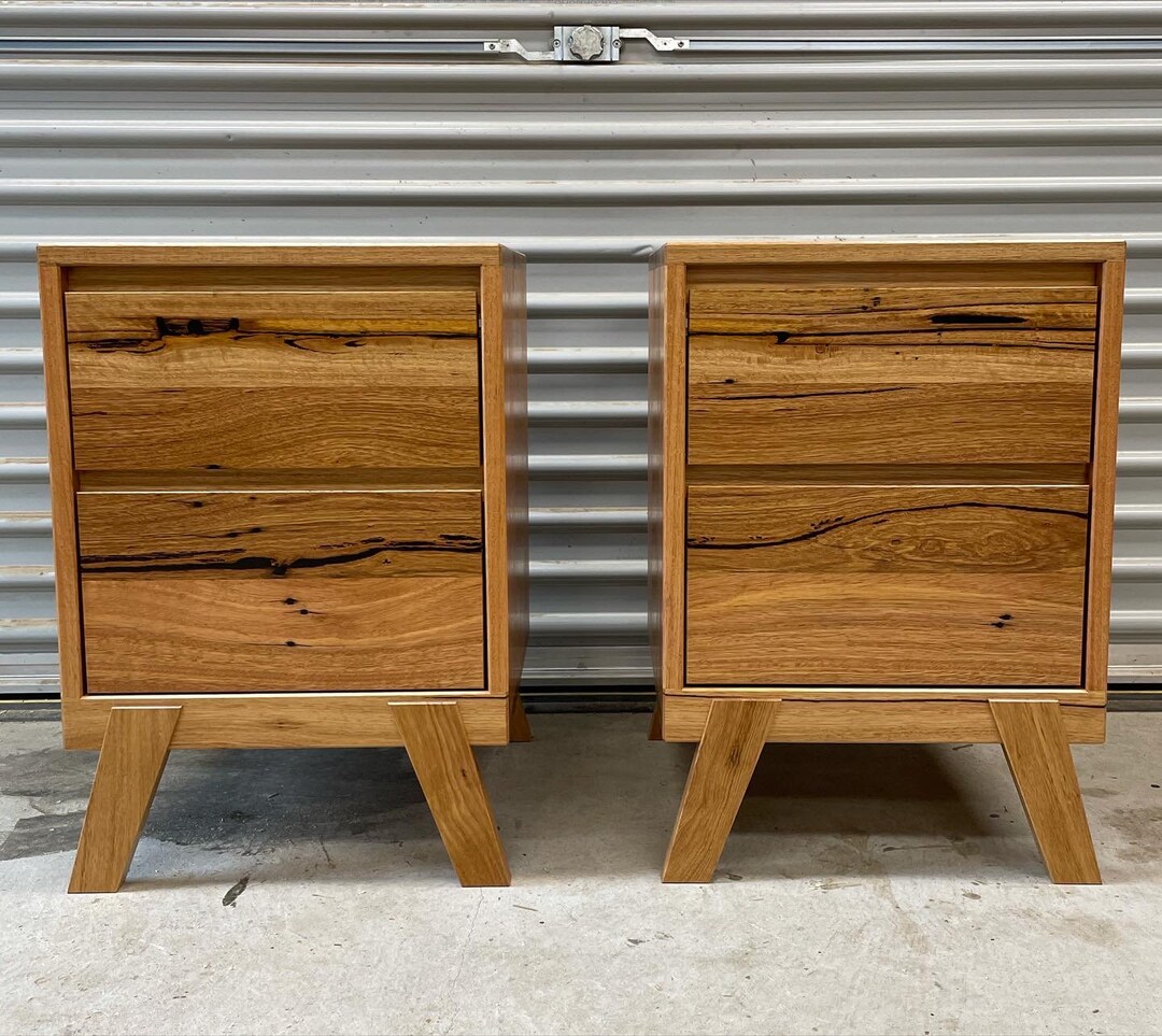 Custom Made Timber Bedside Tables Made to Order Contact