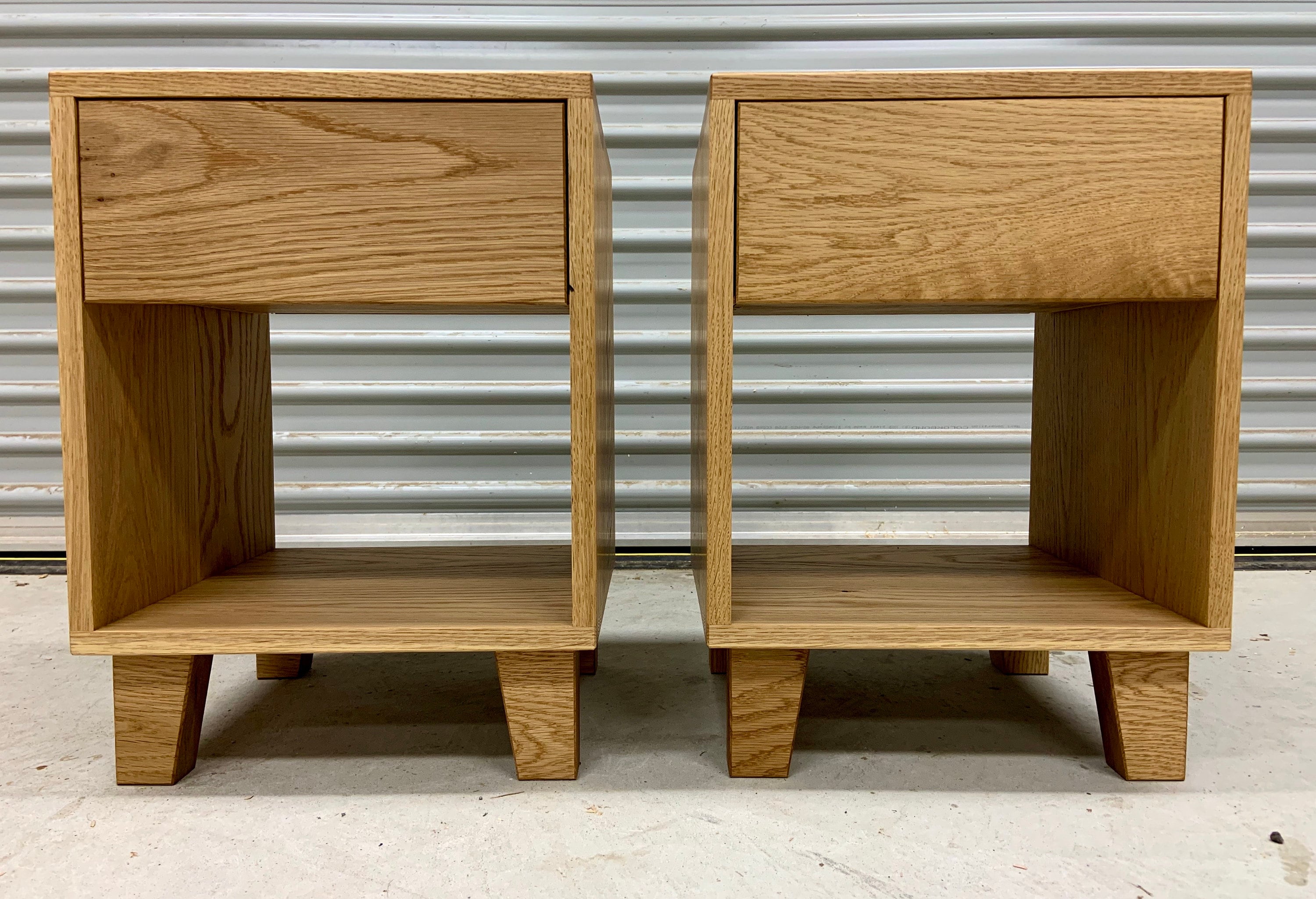 Custom Made Timber Bedside Tables Made to Order Contact