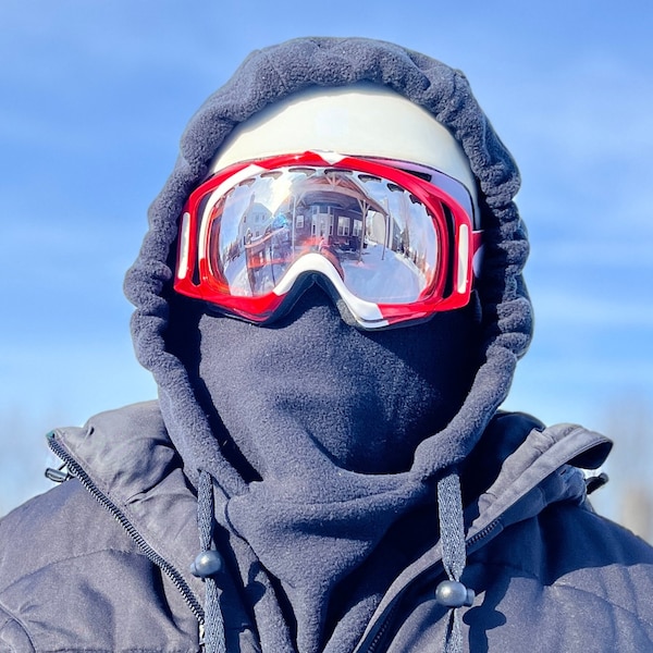 Snowboarding Hood | Helmet Hood | Fleece Ski Hood | Balaclava | Equestrian Riding Hood | Cowl Hood | Snowmobile Hood