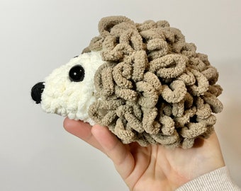 No Sew Pocket Hedgie Crochet Pattern | Crochet Hedgehog Pattern No-Sew | Pocket Amigurumi Crochet Pattern | Hedgehog Crochet Digital Pattern
