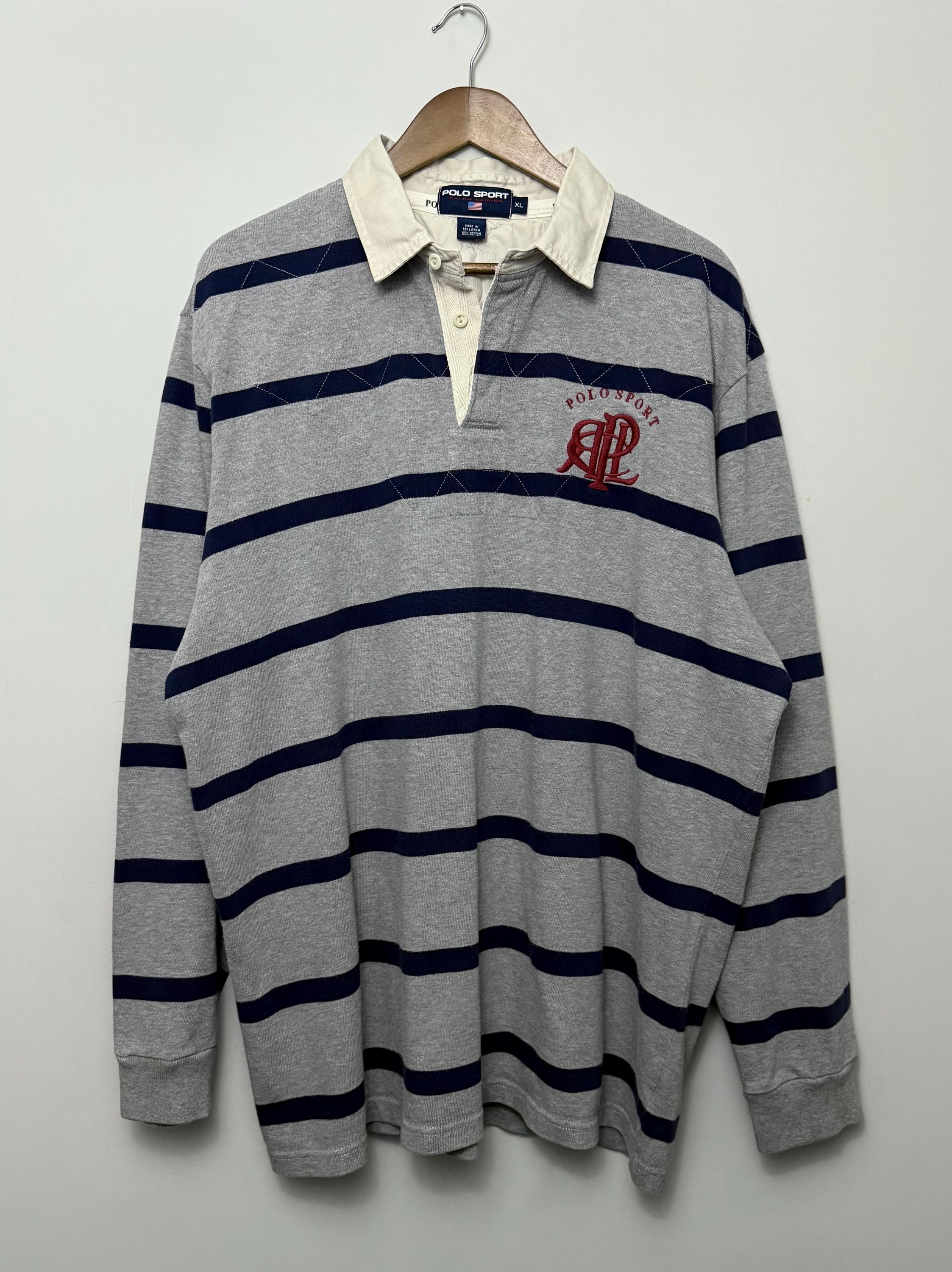 Vintage Polo Ralph Lauren Rugby Stripe - Etsy