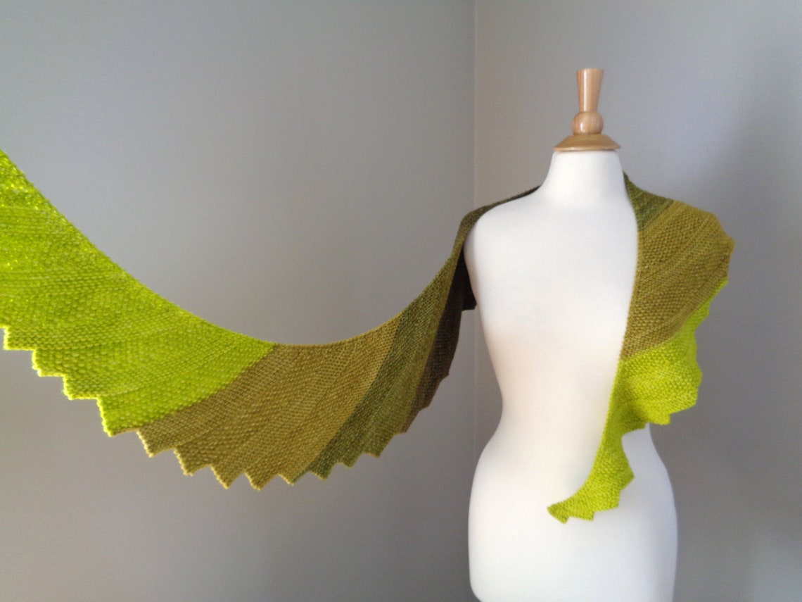 Curved Scarf Knitting Pattern Shoulder Shawl Infinity Cowl Etsy