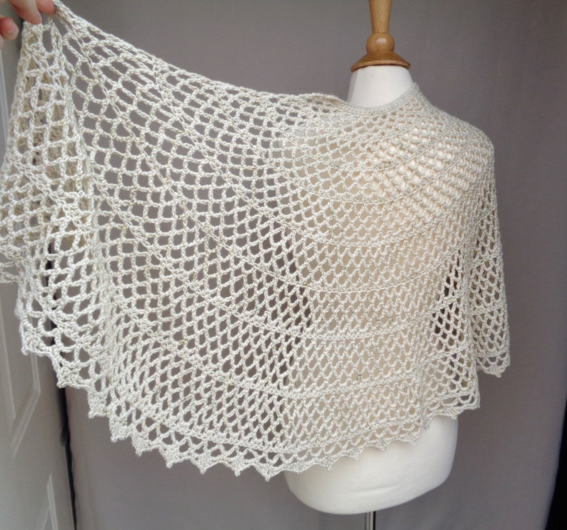 Half Circle Shawl Crochet Pattern | My XXX Hot Girl