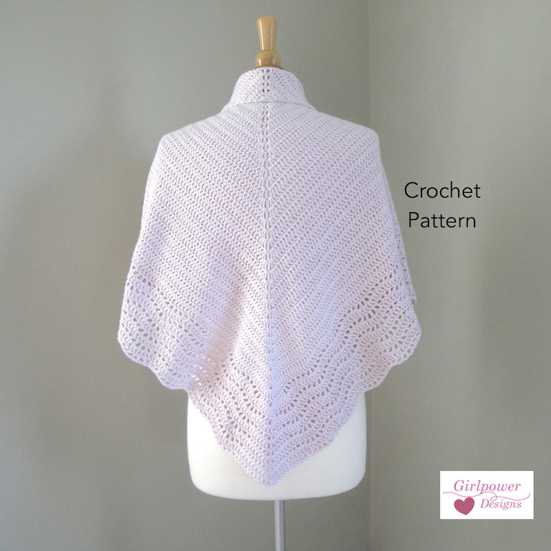 Lace Crochet Shawl - Etsy