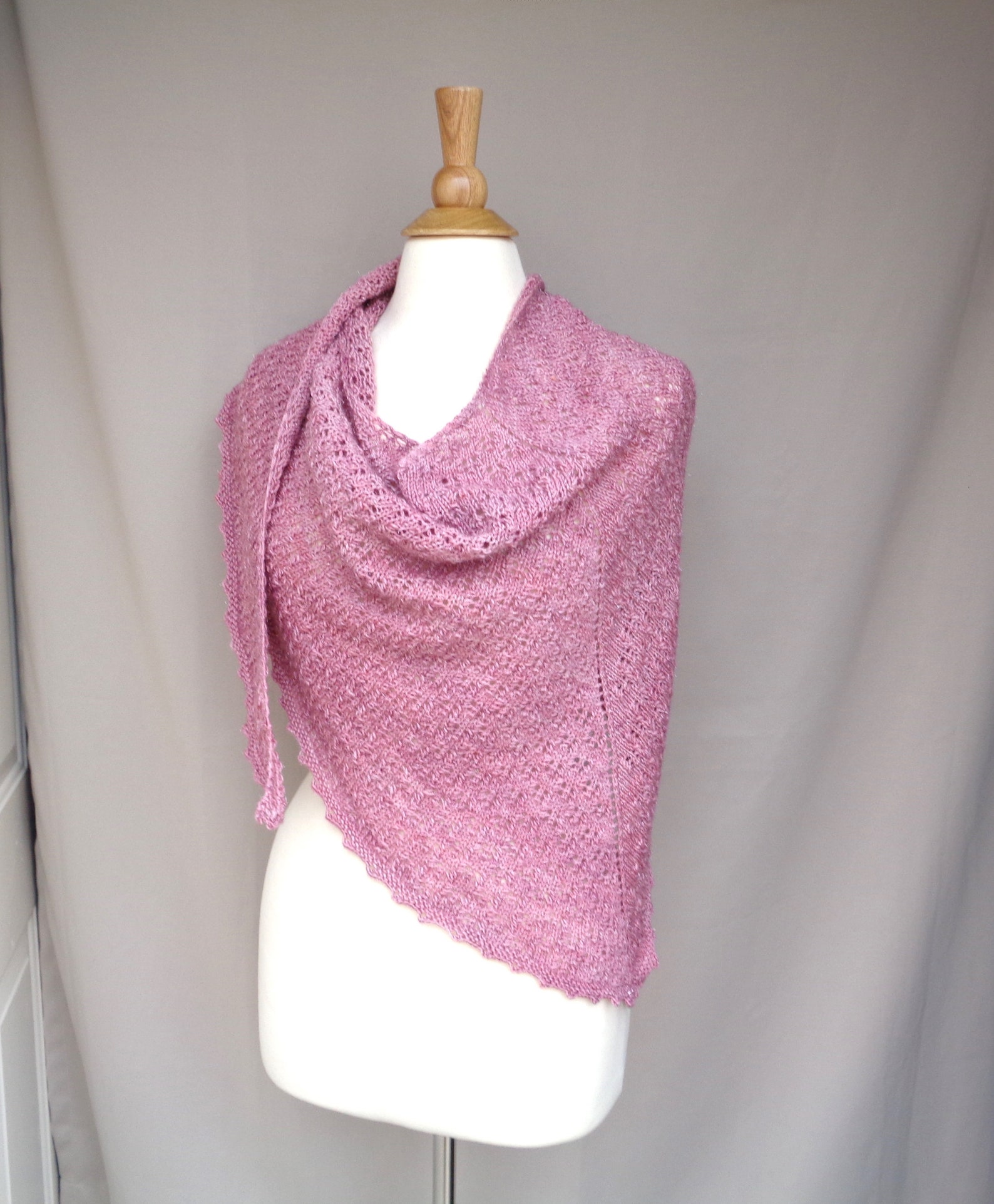 Butterfly Lace Shawl Wrap Knitting Pattern Fingering Sport Etsy