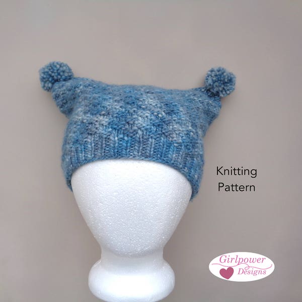 Knit Jester Hat Etsy