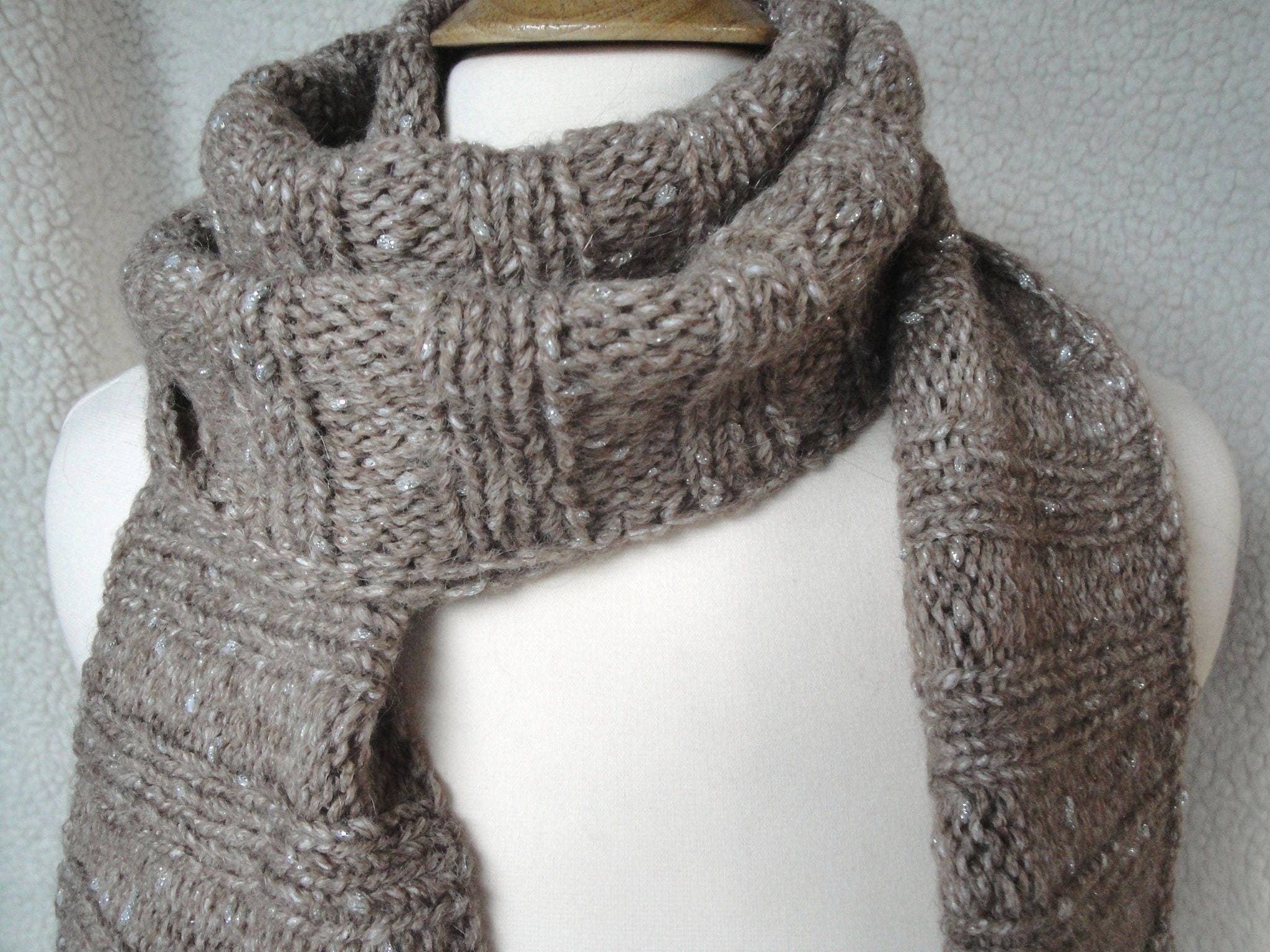 【⠀snow様】4WAY MUFFLER LAYERED KNIT Ameri（アメリ）の「4WAY MUFFLER LAYERED KNIT（ニット