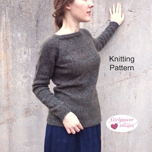Pullover Sweater Knitting Pattern Boat 