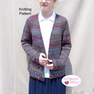 Top Down Sweater Knitting Pattern, Cross Stitch Details, Dropped Stitches, Long Sleeves, Worsted Yarn Berroco Sesame