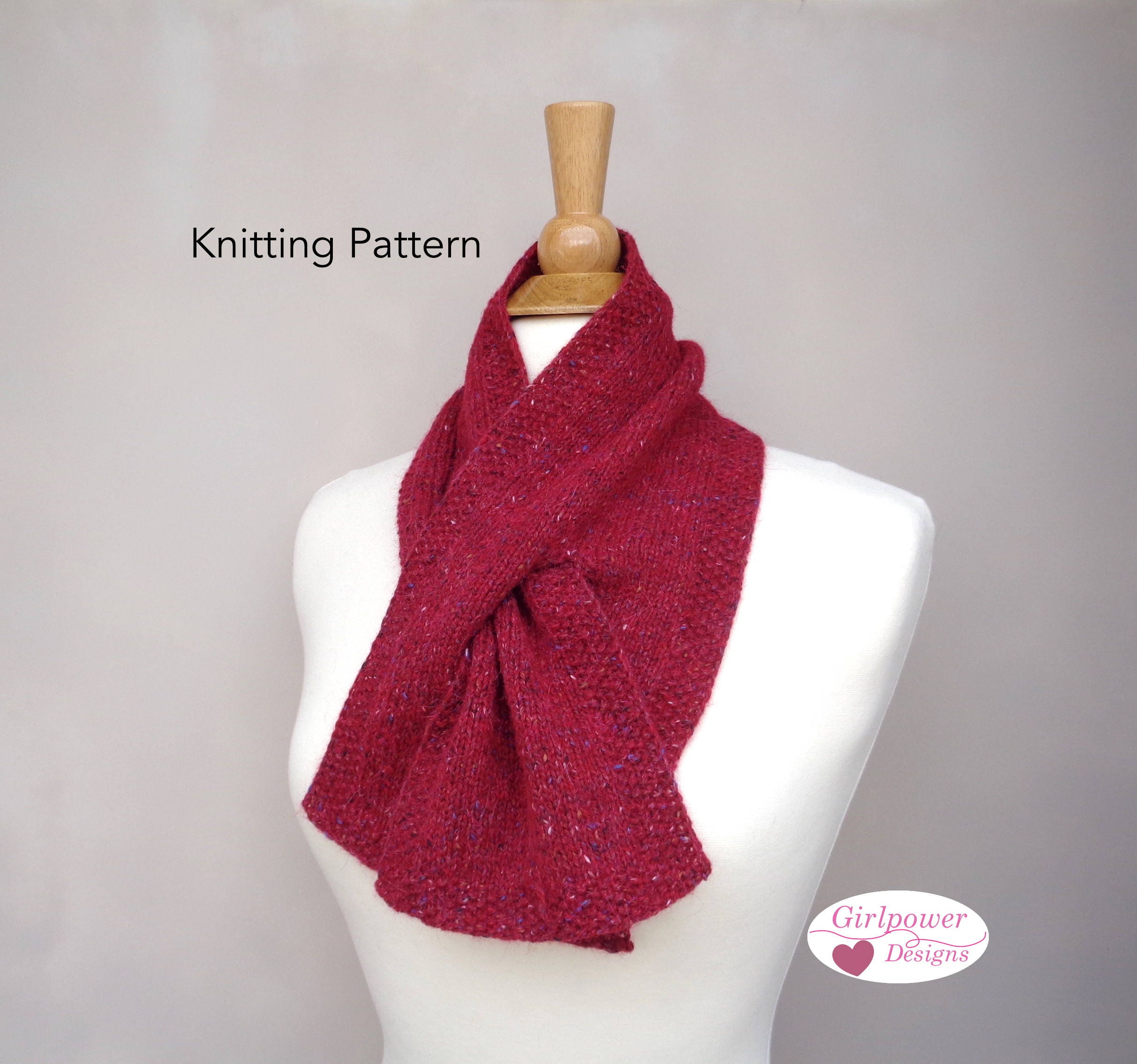stockinette scarf pattern