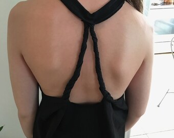 ANY SCHOOL** College Twisted Back Halter Top