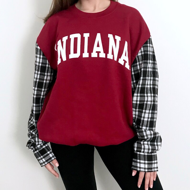 indiana hoosiers crewneck sweatshirt